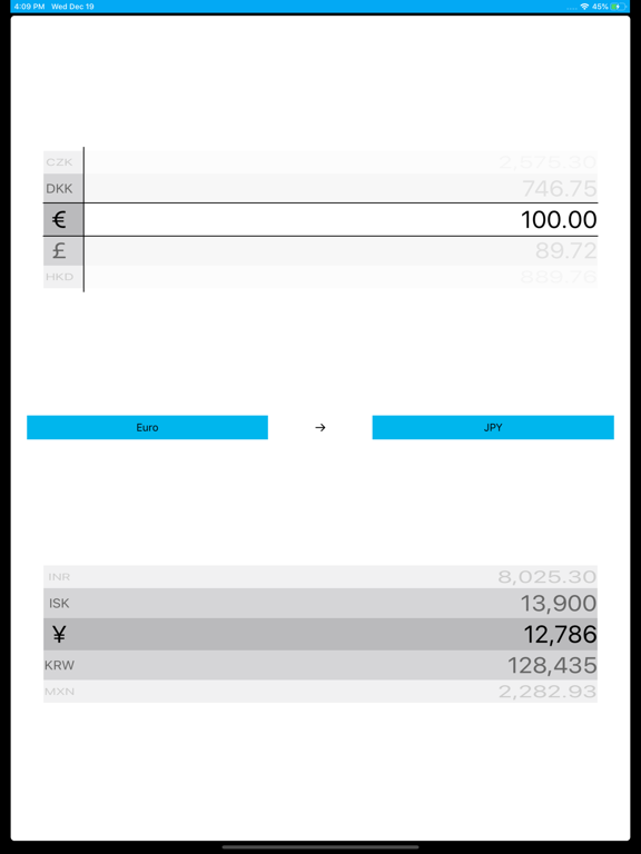 Screenshot #6 pour All Currency Converter app