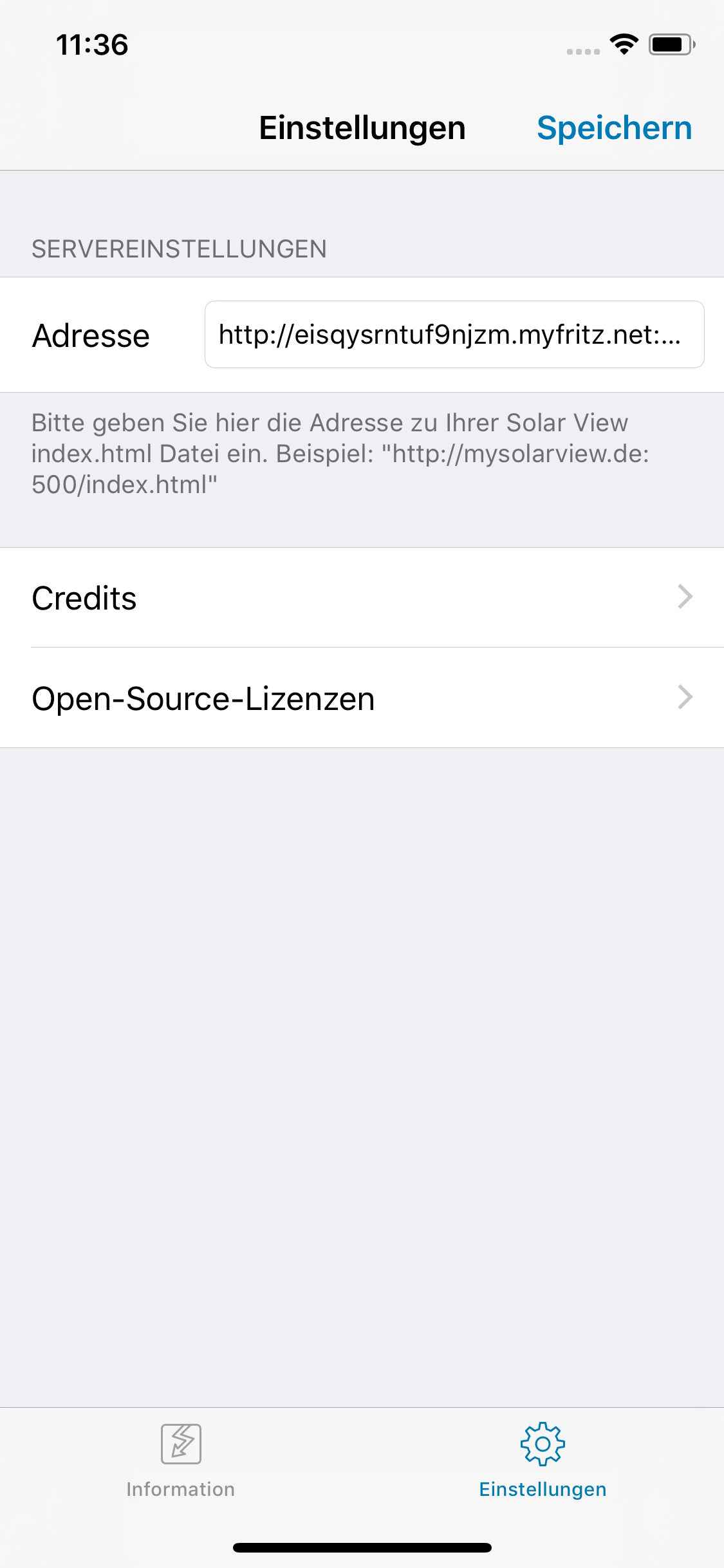 SolarView für iOS
