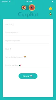 curpbot - descarga tu curp iphone capturas de pantalla 1