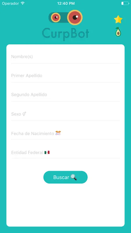 CurpBot - Descarga tu CURP screenshot 1 of 5