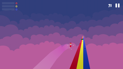 Screenshot #1 pour Rainbow Run - The Sky Runner