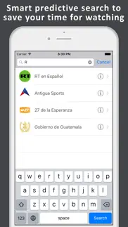 tv de guatemala: televisión hd iphone screenshot 3