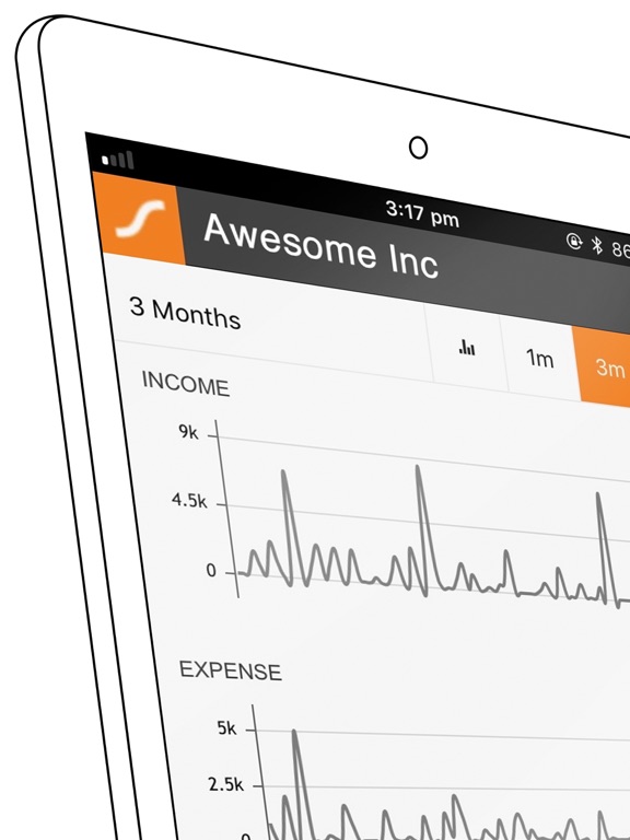 Saasu Online Accounting screenshot