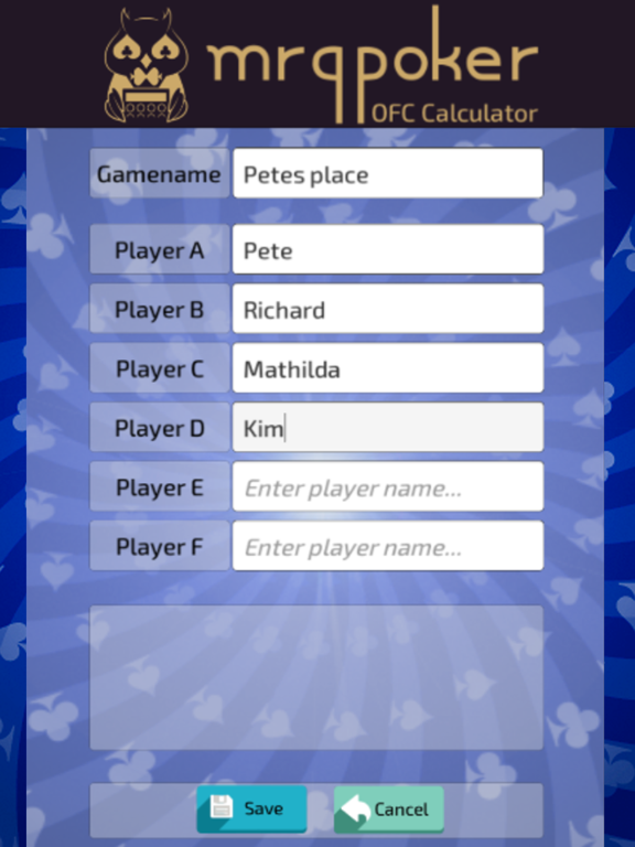 Screenshot #5 pour MrQpoker OFC Calculator