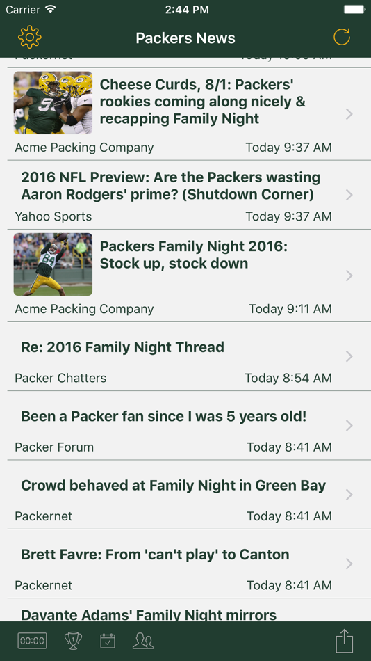 Football News - Packers - 1.6 - (iOS)