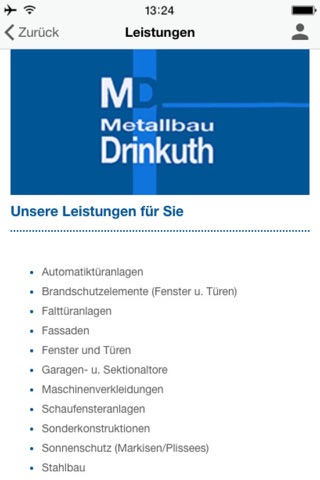 Metallbau Drinkuth screenshot 3