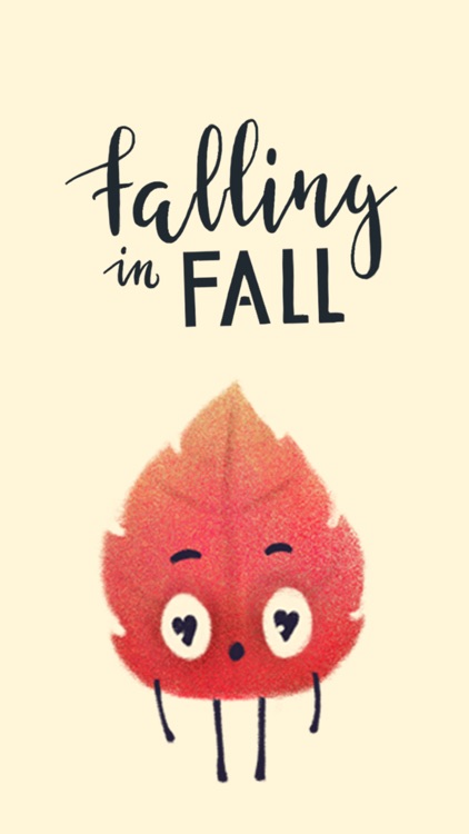 Falling in Fall - stickers