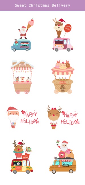 Sweet Happy Christmas Stickers(圖4)-速報App