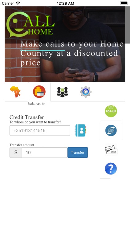 CallHomeDialer screenshot-5