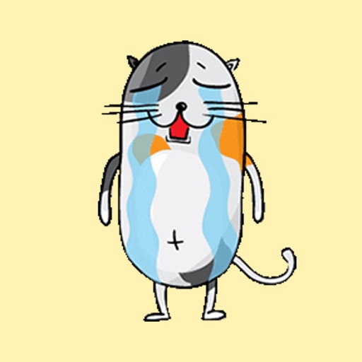Funny Neko Cat Animated iOS App