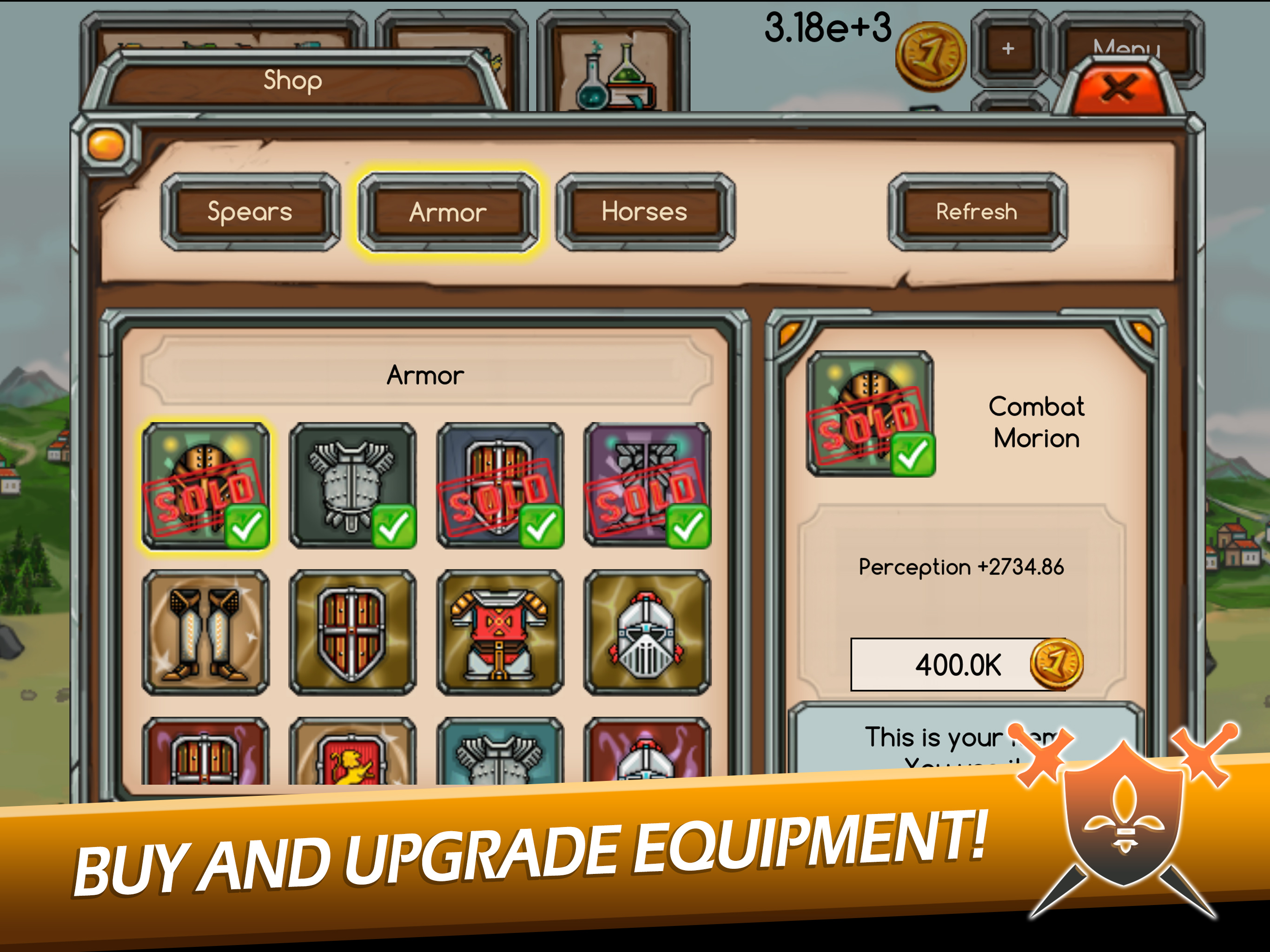 Knight Joust Idle Tycoon screenshot 9