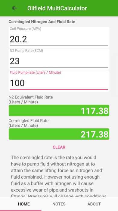 Oilfield Multicalculator Pro screenshot 2