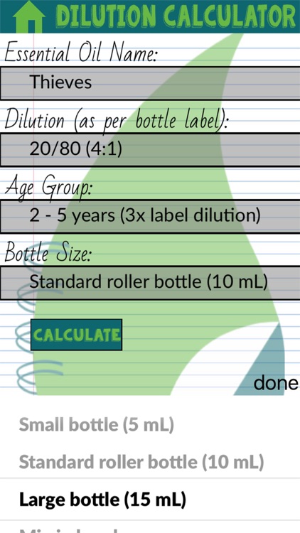 Oil Dilution Calculator screenshot-4