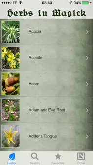Herbs in Magick iphone bilder 1