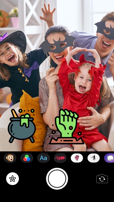 Cute Halloween Stickers Pro screenshot 2