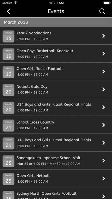 Screenshot #3 pour Narrabeen Sports High School