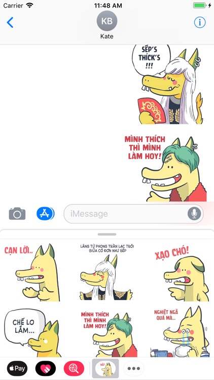 Pikalong fun stickers