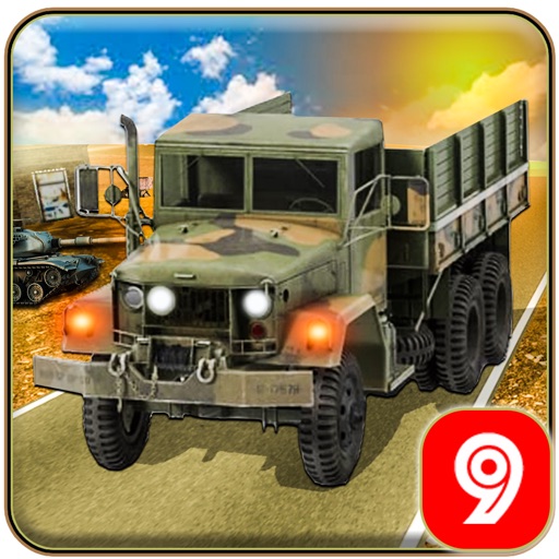 Army Cargo Truck Transporter icon