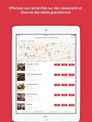 OpenTable screenshot 2