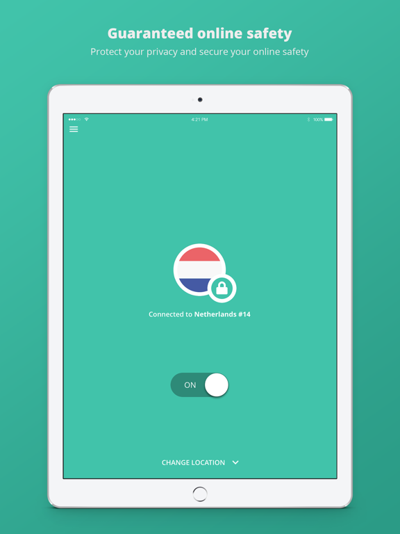 5 Euro VPN - Best Cheapest VPN iPad screenshot 1 - Utilities app