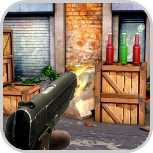 Real Gun Shoot Bottle 2018 iOS App