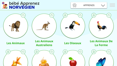 Screenshot #2 pour Bébé Learn - NORVEGIEN