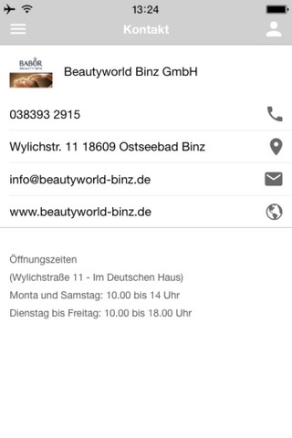 Beautyworld Binz GmbH screenshot 4