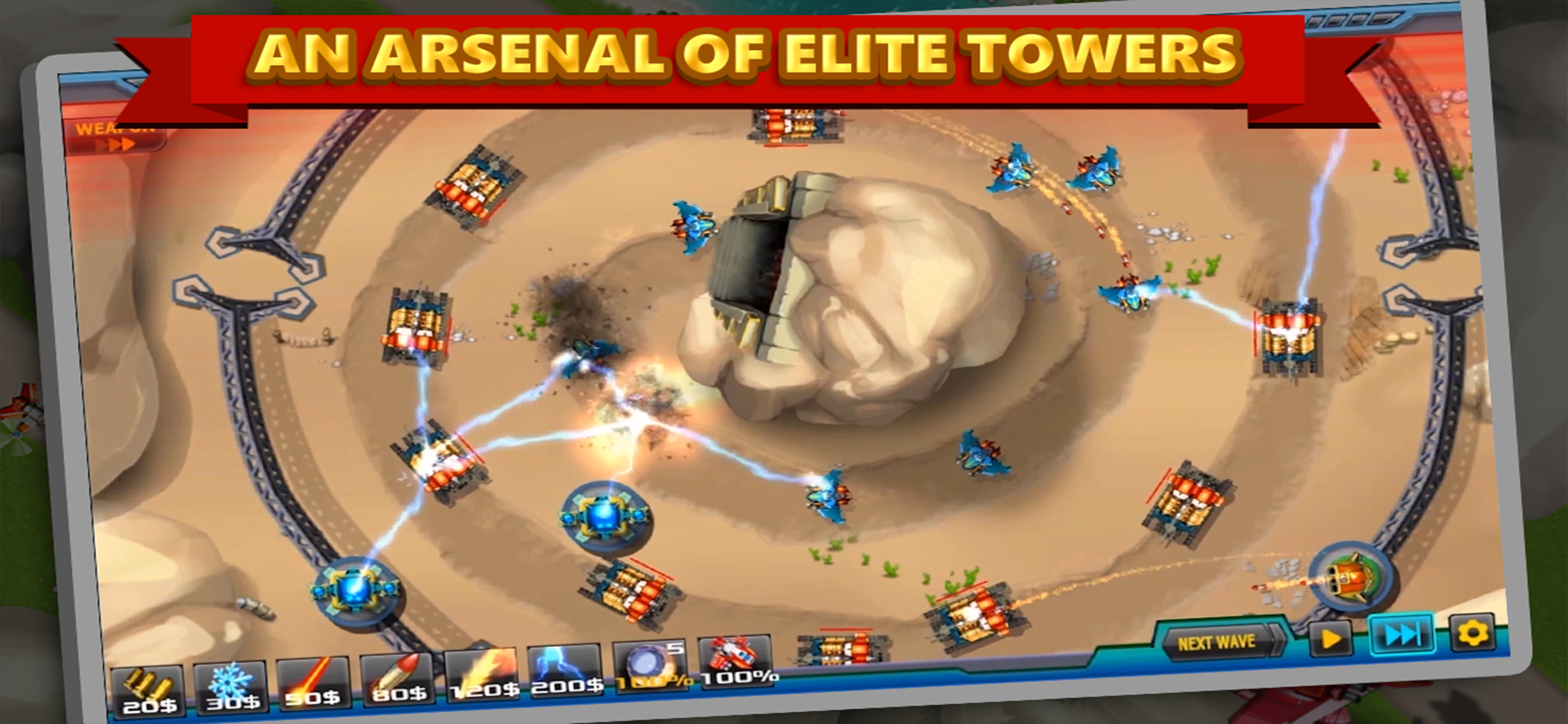 Alien War TD2 screenshot 5
