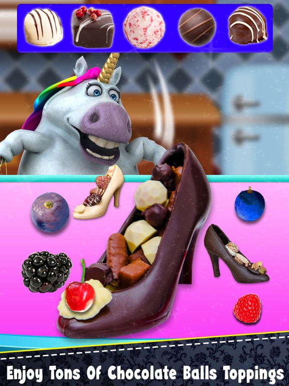 Screenshot #6 pour Fat Unicorn DIY Chocolate Shoe