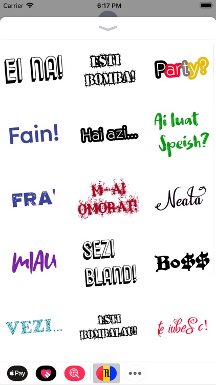 Romanian Stickers