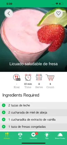 Captura de Pantalla 4 Libro de recetas saludables iphone