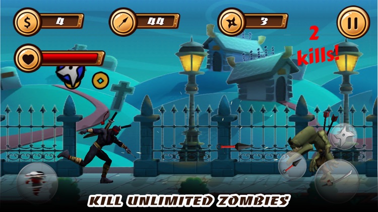 Mayhem Ninja: Ninja Vs Zombies