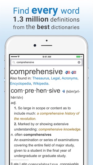 Dictionary and Thesaurus Pro(圖2)-速報App