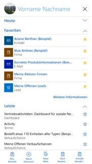 dynamics 365 for phones iphone bildschirmfoto 1