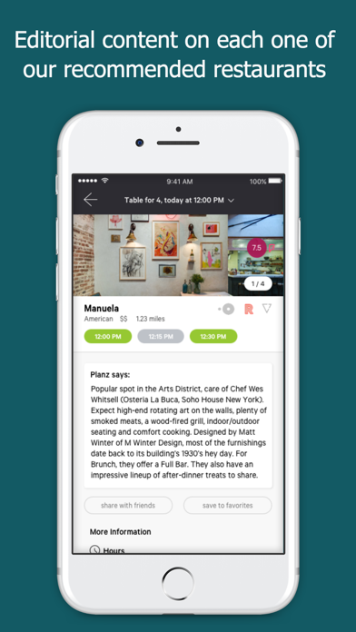 How to cancel & delete Planz Restaurant Reservations from iphone & ipad 2