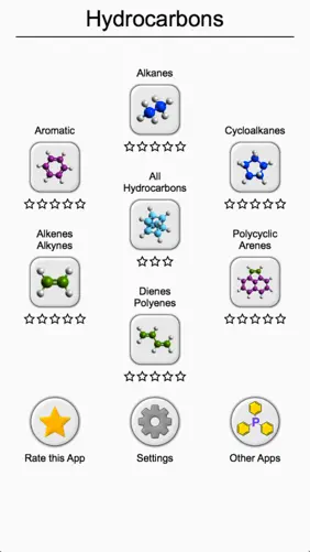 Hydrocarbons Chemical Formulas screenshot 3