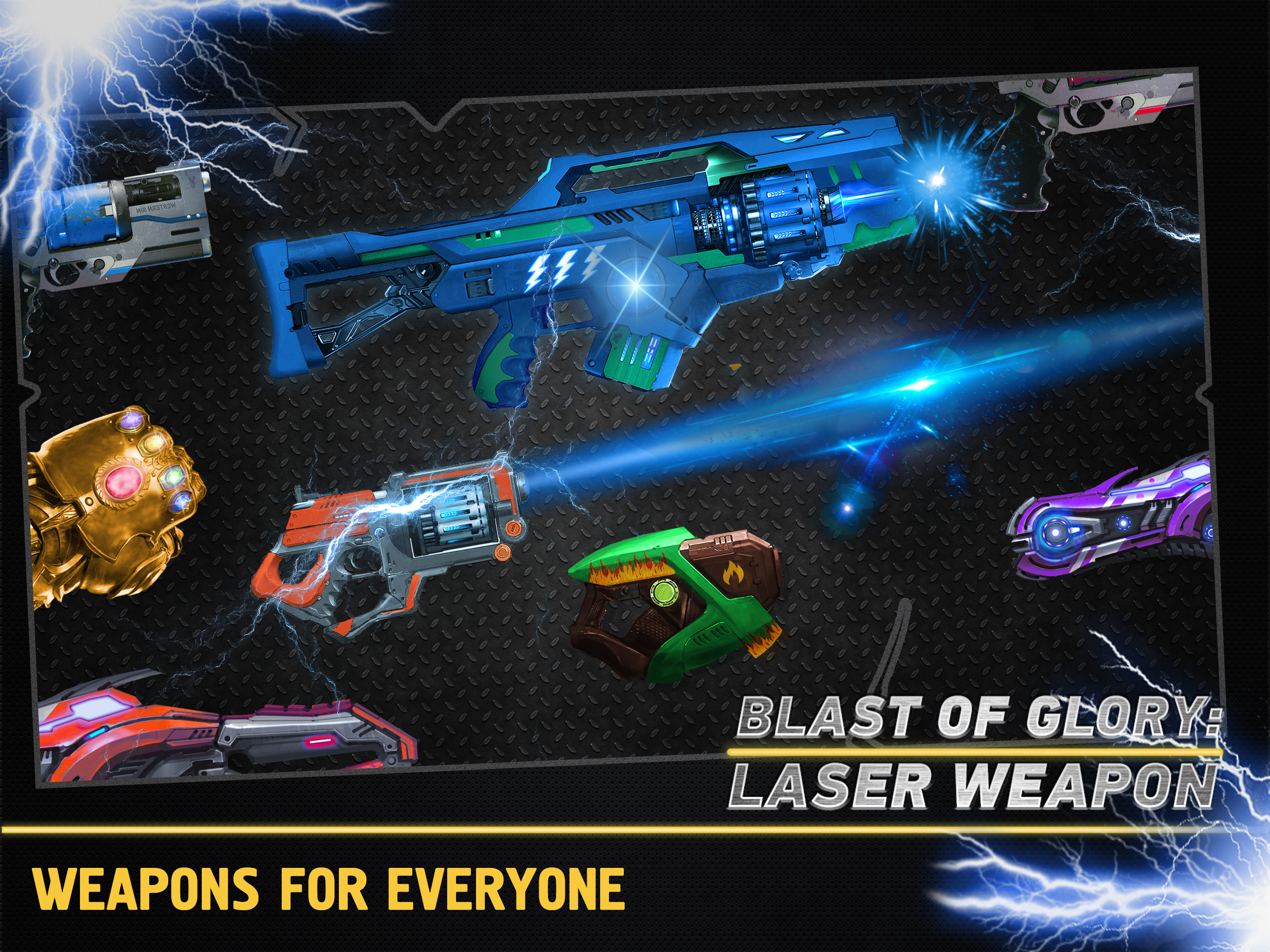 Blast of Glory : Laser Weapon