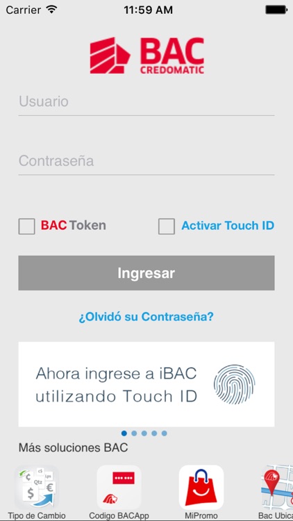 Banca Móvil BAC Credomatic