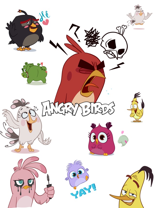 Angry Birds Stickers on the App Store