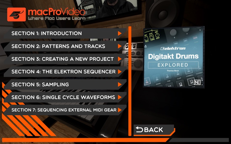 Screenshot #2 pour Digitakt Drums Explored Course
