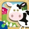 Farm Animal Puzzles is a set of early learning games for preschool children aged between 12 months and upwards