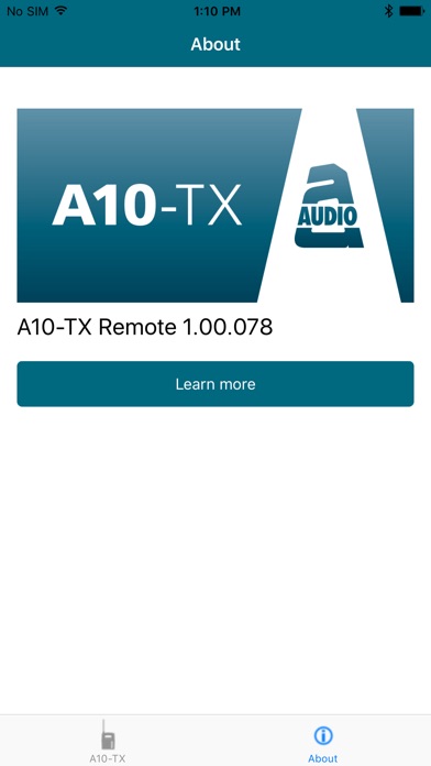 A10-TX Remote screenshot 3