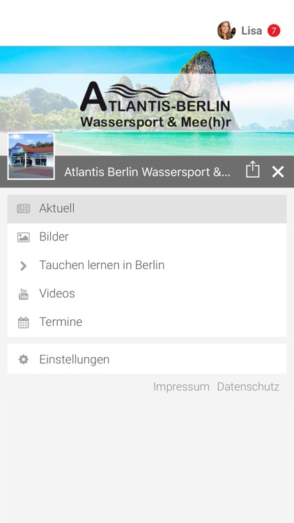 Atlantis Berlin Wassersport