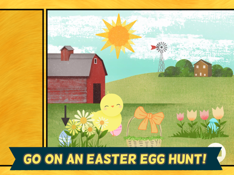 Screenshot #6 pour Jeux des lapins de Pâques pour enfants : Puzzles