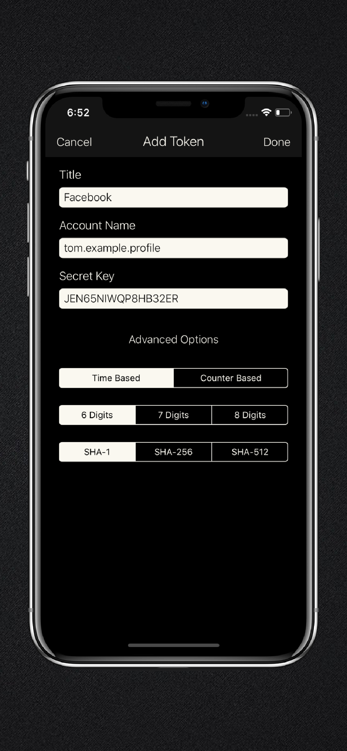 FastAuth Authenticator