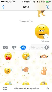 handy moji - animated gif iphone screenshot 2