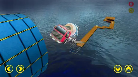 Mega Ramp Excavator Stunts Sim