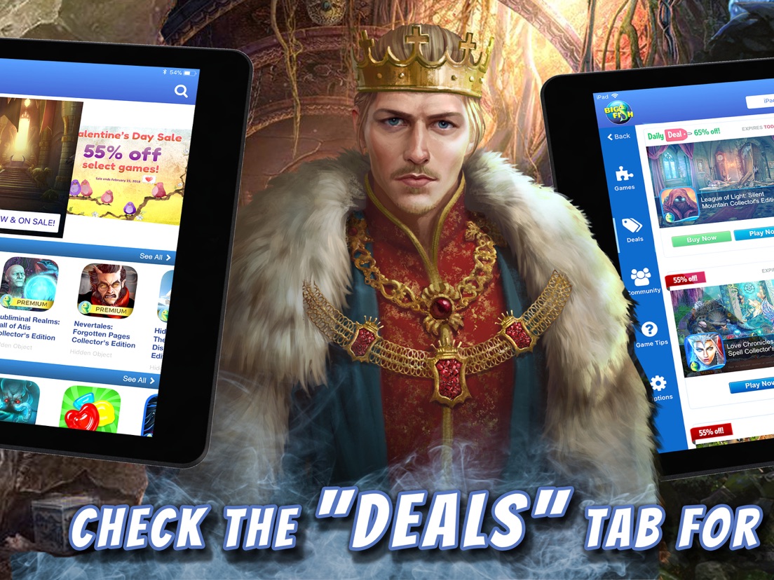 Big Fish Game Finder App voor iPhone, iPad en iPod touch AppWereld