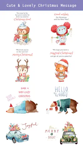 Game screenshot Fairytale Christmas Stickers hack