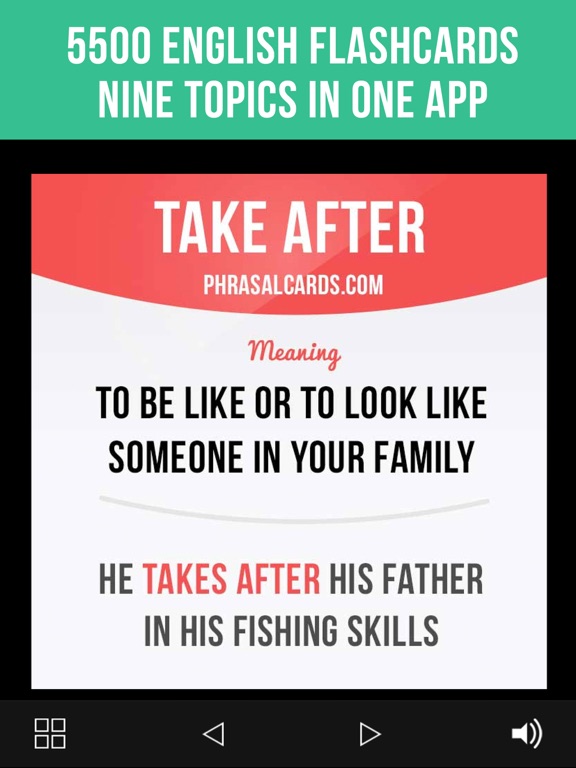 Screenshot #4 pour English Cards: 5500 Flashcards